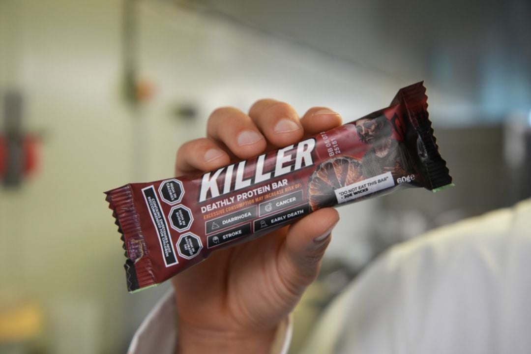 Joe Wicks and Professor Chris van Tulleken want more stringent labelling on the packaging of 'harmful' foods