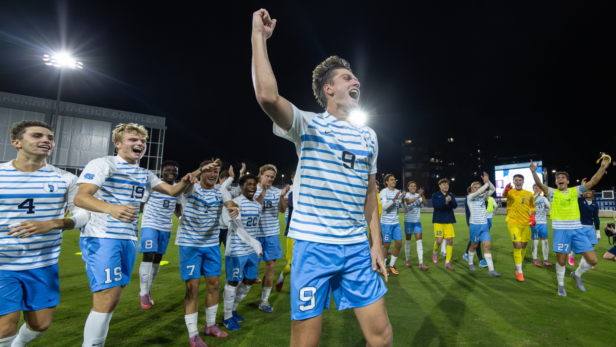 UNC Men’s Soccer Blows Past St. Thomas, 4-0, For Third Straight Win