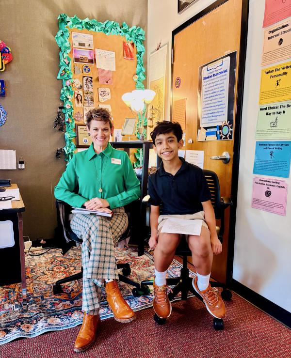 Kush with Ms. Caraway