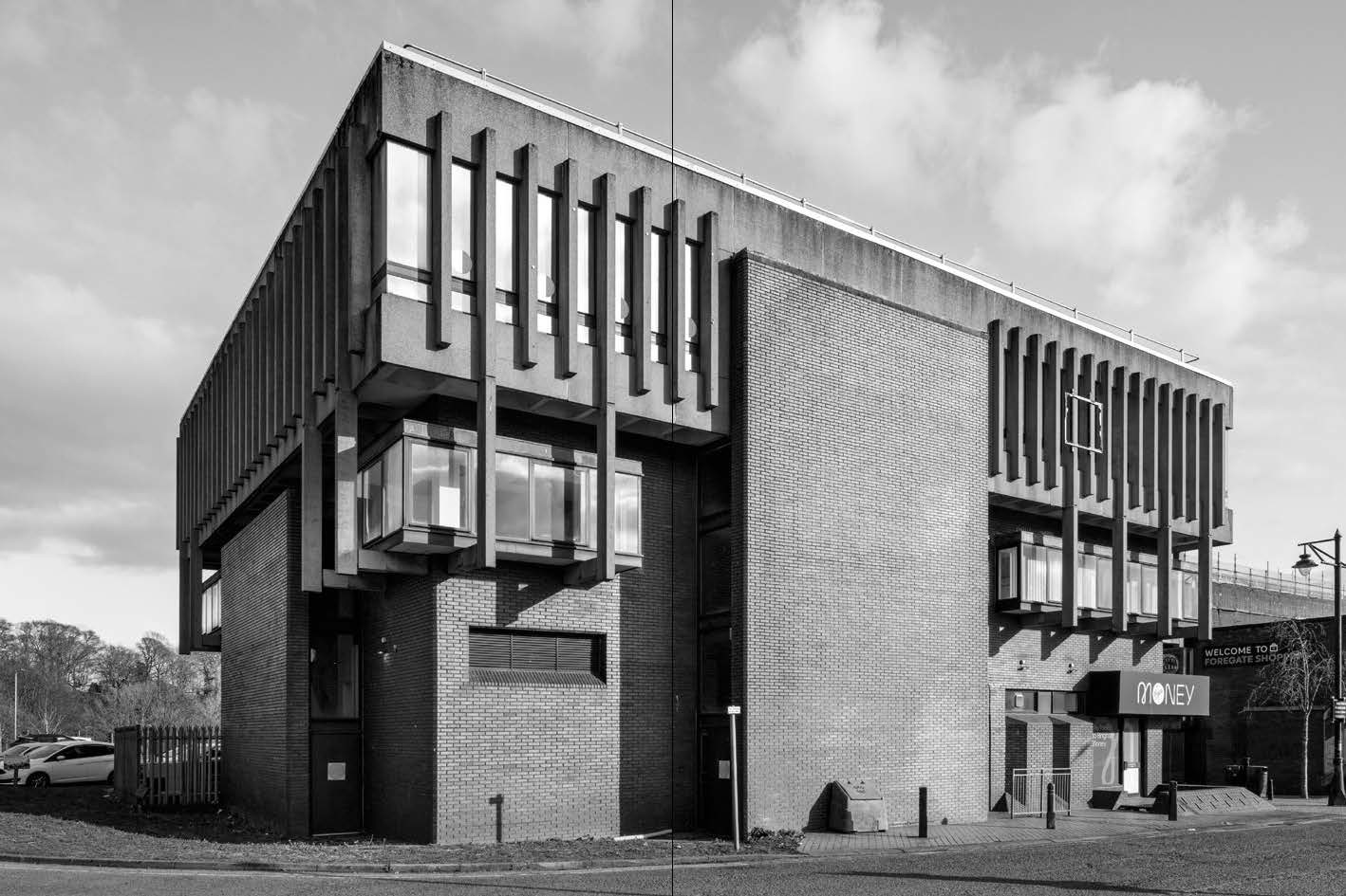 Clydesdale Bank (now Virgin Money), Kilmarnock, 1975-76, Hay, Steel &amp; Partners