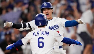 Dodgers eliminate Phillies after Kerkering's wild throw in extras