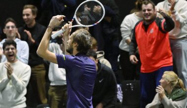 Tennis, ATP – Paris Masters 2025: Medvedev takes out Sonego