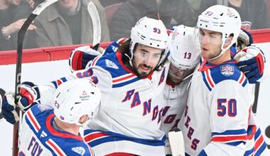 Rangers rally in third period to beat Canadiens