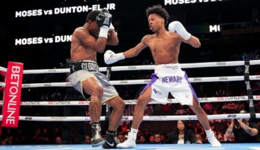 Image: Boxing Results: Zaquin Moses Outpoints Dunton-El Jr