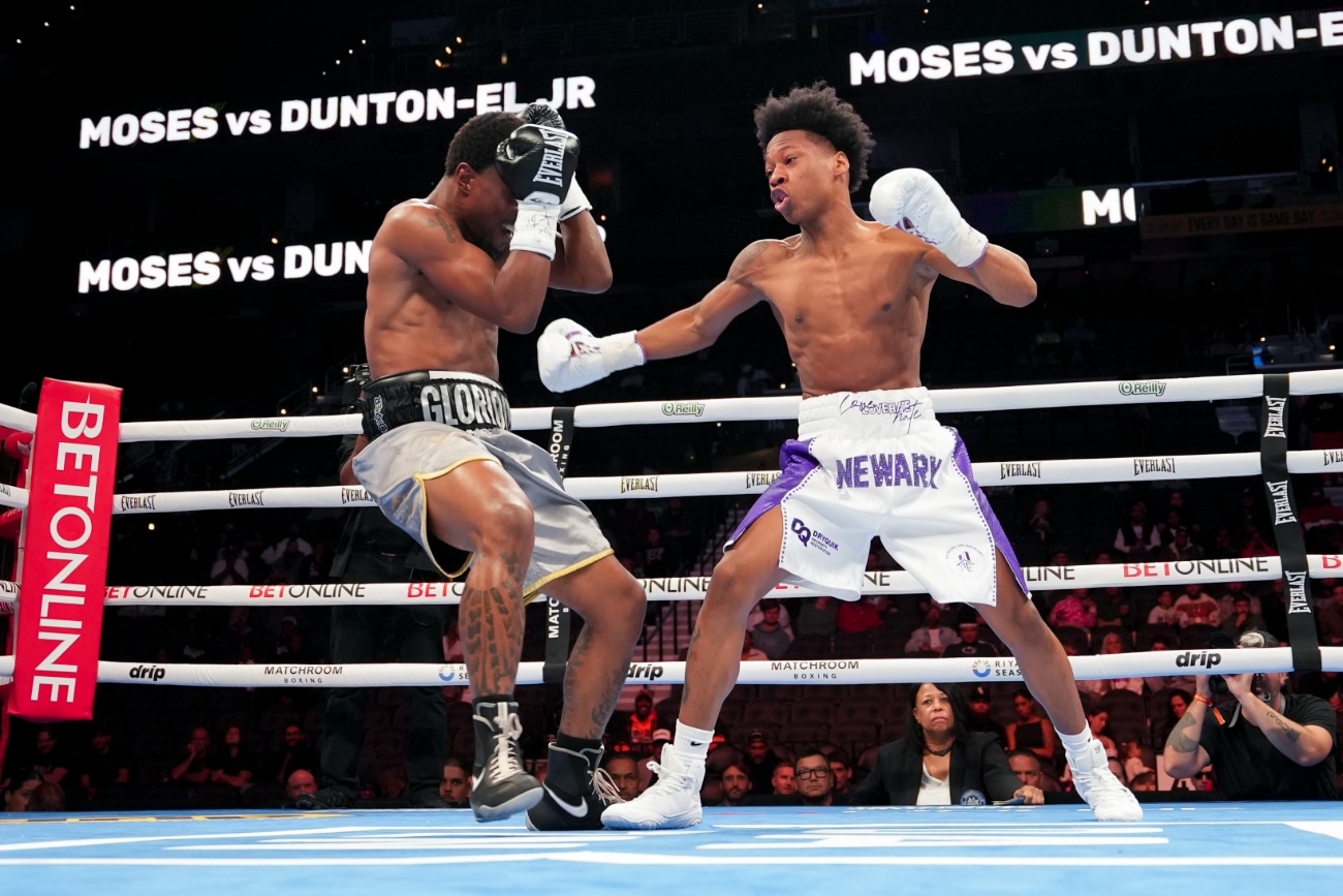 Image: Boxing Results: Zaquin Moses Outpoints Dunton-El Jr