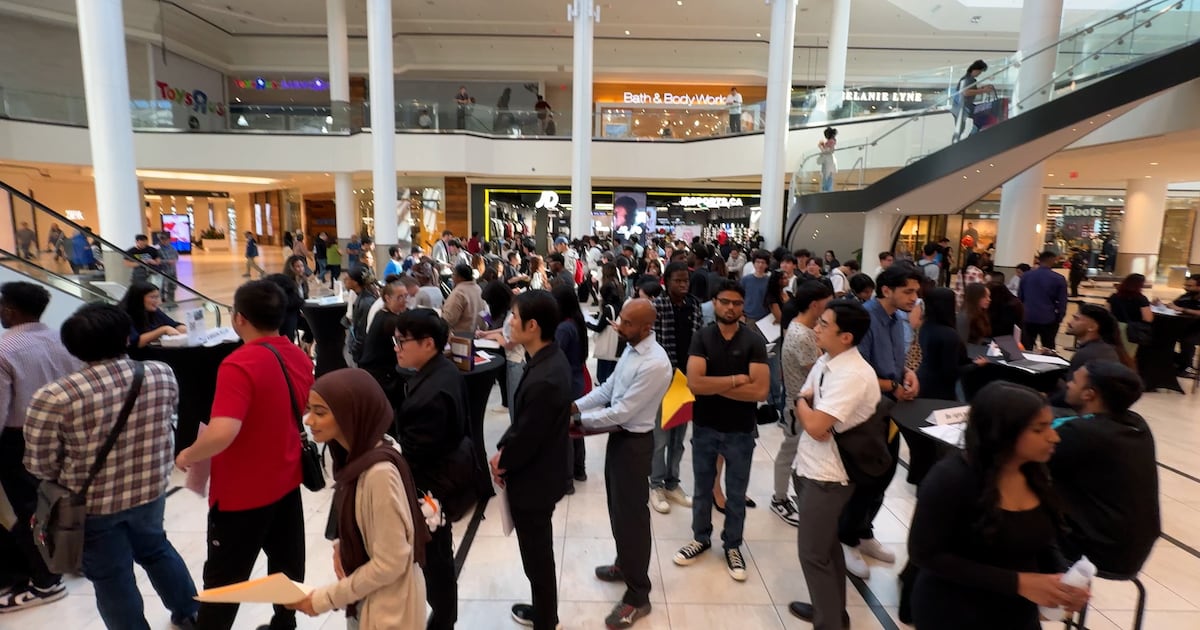 Why job fairs are attracting massive crowds