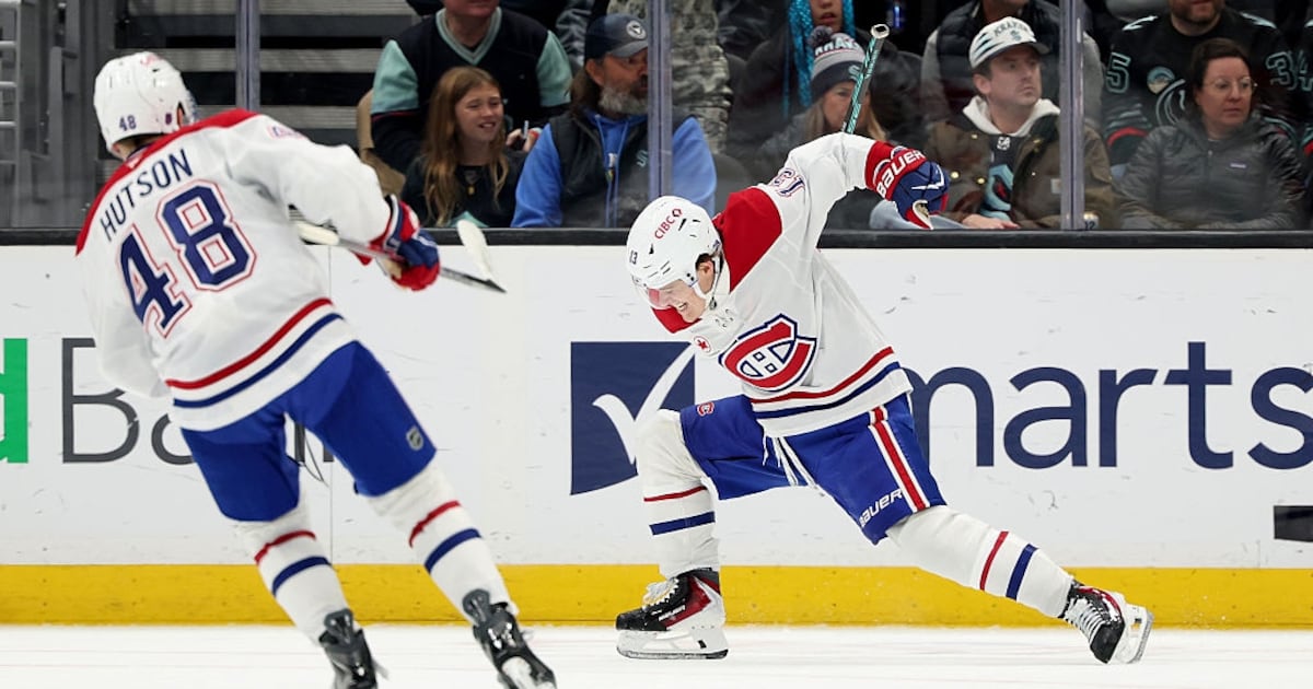 Cole Caufield scores Montreal Canadiens’ record 11th career OT goal to beat Seattle Kraken