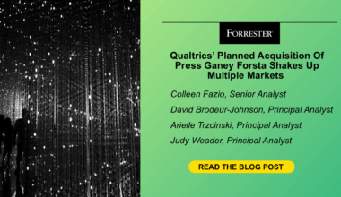 Qualtrics’ Planned Acquisition Of Press Ganey Forsta Shakes Up Multiple Markets