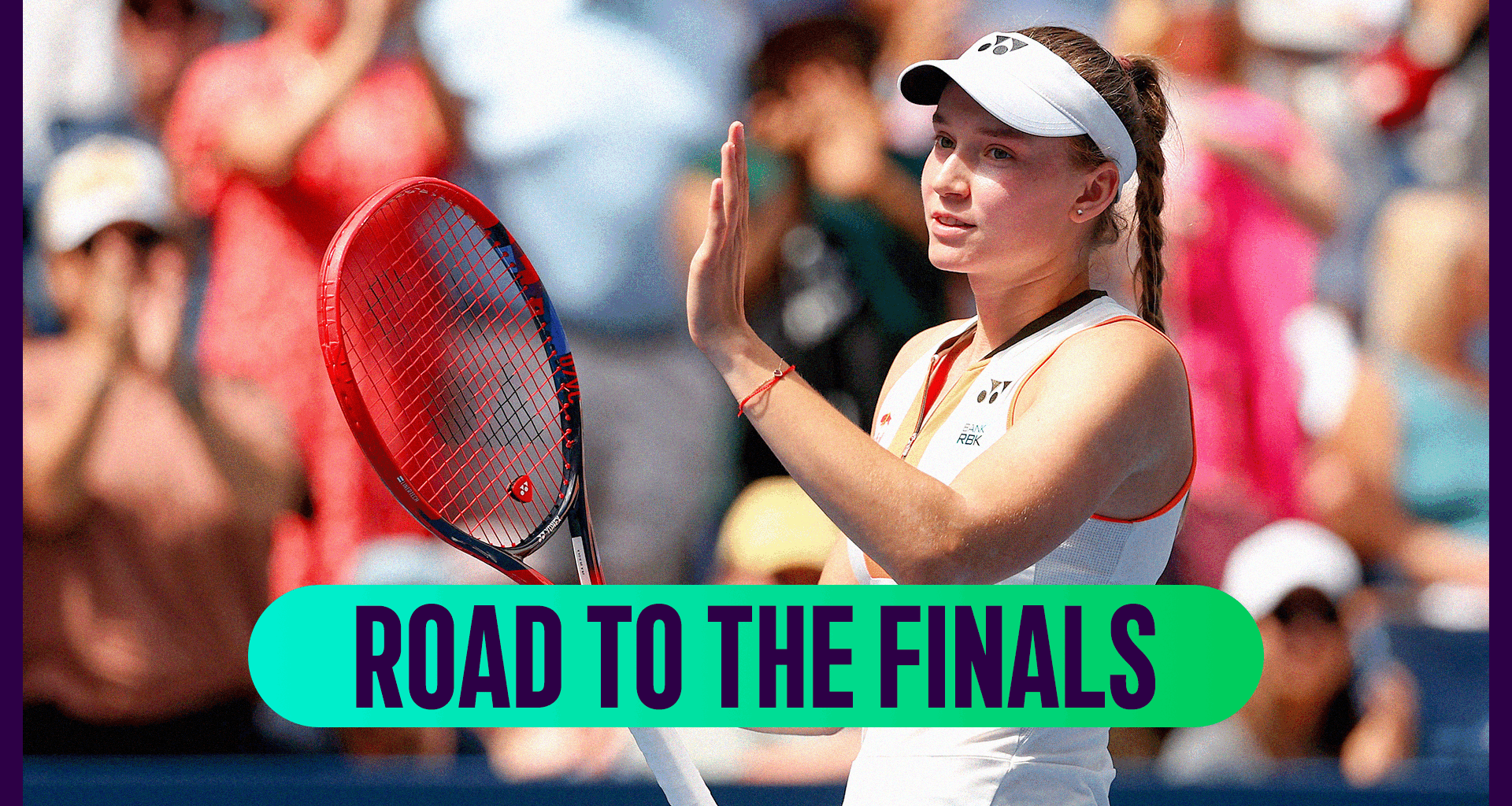 Rybakina’s power game catches fire at the right time