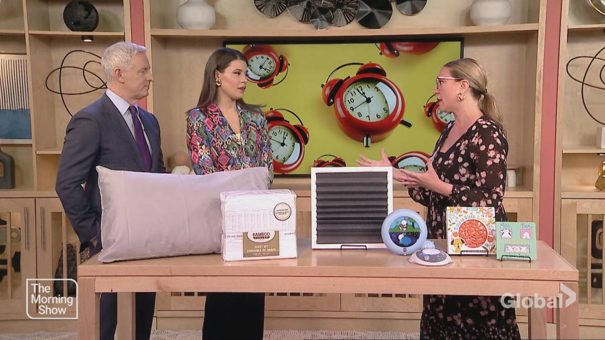 Click to play video: 'Sleep tips for surviving daylight saving time'