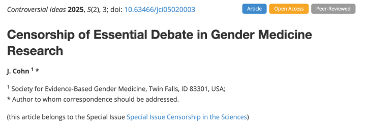 The erosion of medical journals – Why Evolution Is True