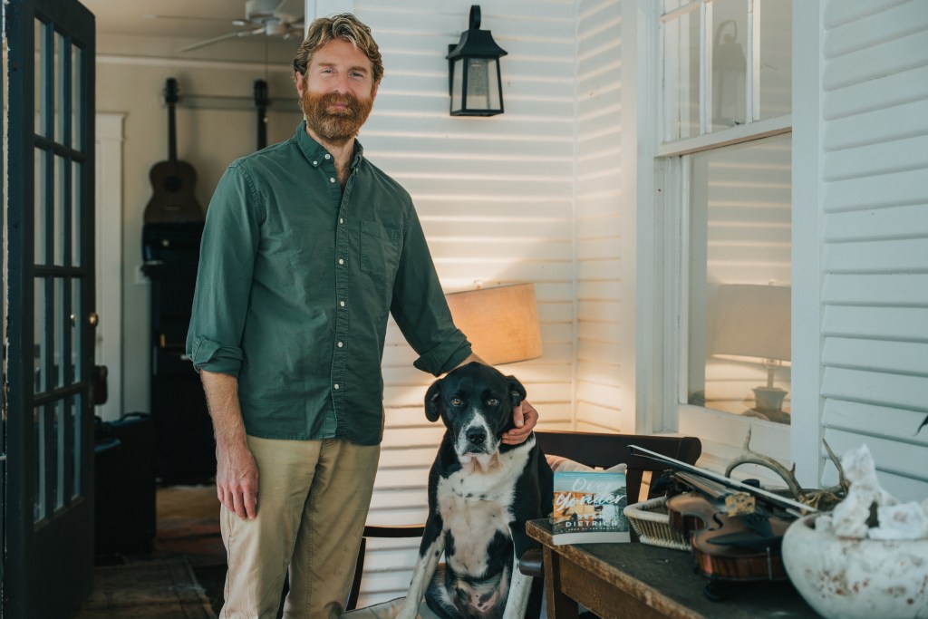 Author Sean Dietrich (Sean Of The South) On His Avondale Porch In Birmingham
