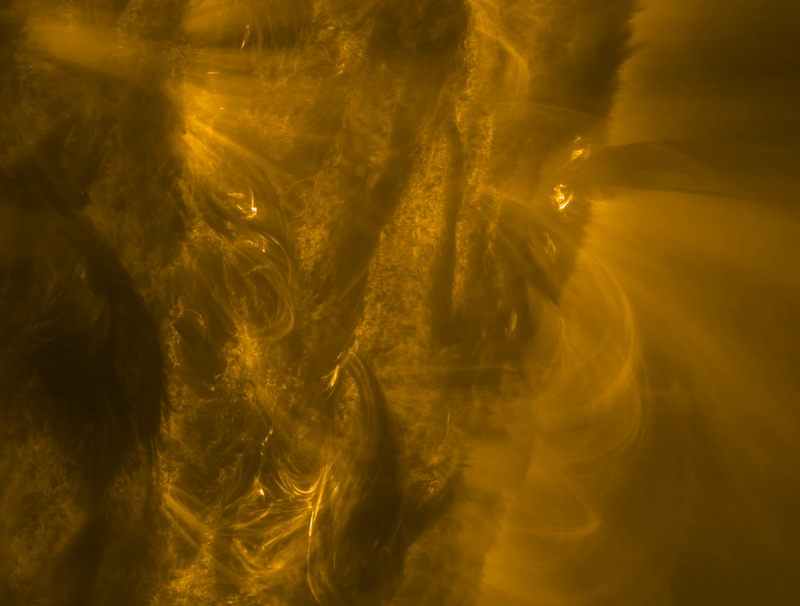 Solar flare seen by Solar Orbiter