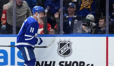Max Domi scores late winner as Toronto Maple Leafs fan Calgary Flames