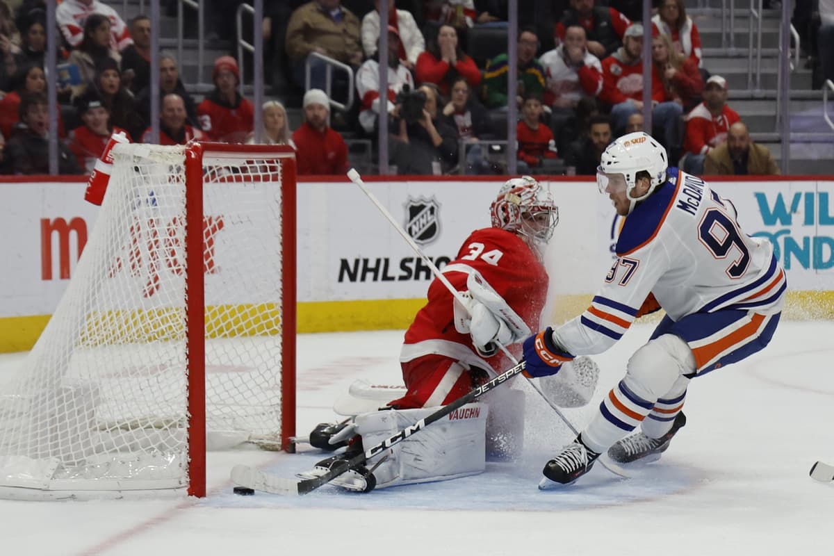 GDB 6.0: Oilers look to stop the bleeding in Sunday matinee vs the Red Wings (1PM MT, SNW) - OilersNation