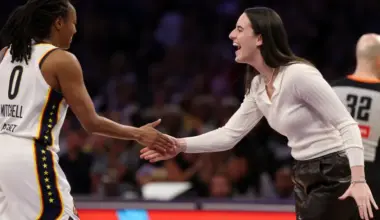 Caitlin Clark's message for Kelsey Mitchell amid heartbreaking end to 2025 season image