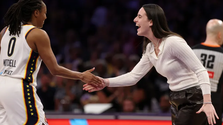 Caitlin Clark's message for Kelsey Mitchell amid heartbreaking end to 2025 season image