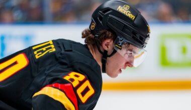 The Tape: A shift-by-shift breakdown of Braeden Cootes’ NHL debut in Canucks vs. Flames - Canucks Army