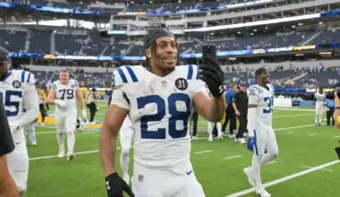 Colts' Jonathan Taylor has matched a recent NFL record that he himself set in 2021 image