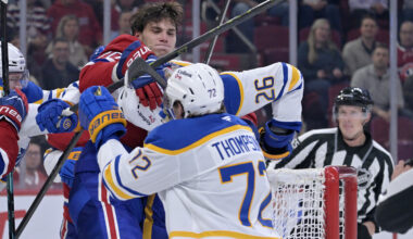 Juraj Slafkovsky is playing hard-nosed hockey