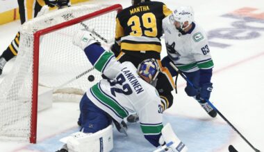 Depleted Canucks fall 5-1 to Silovs and the Penguins