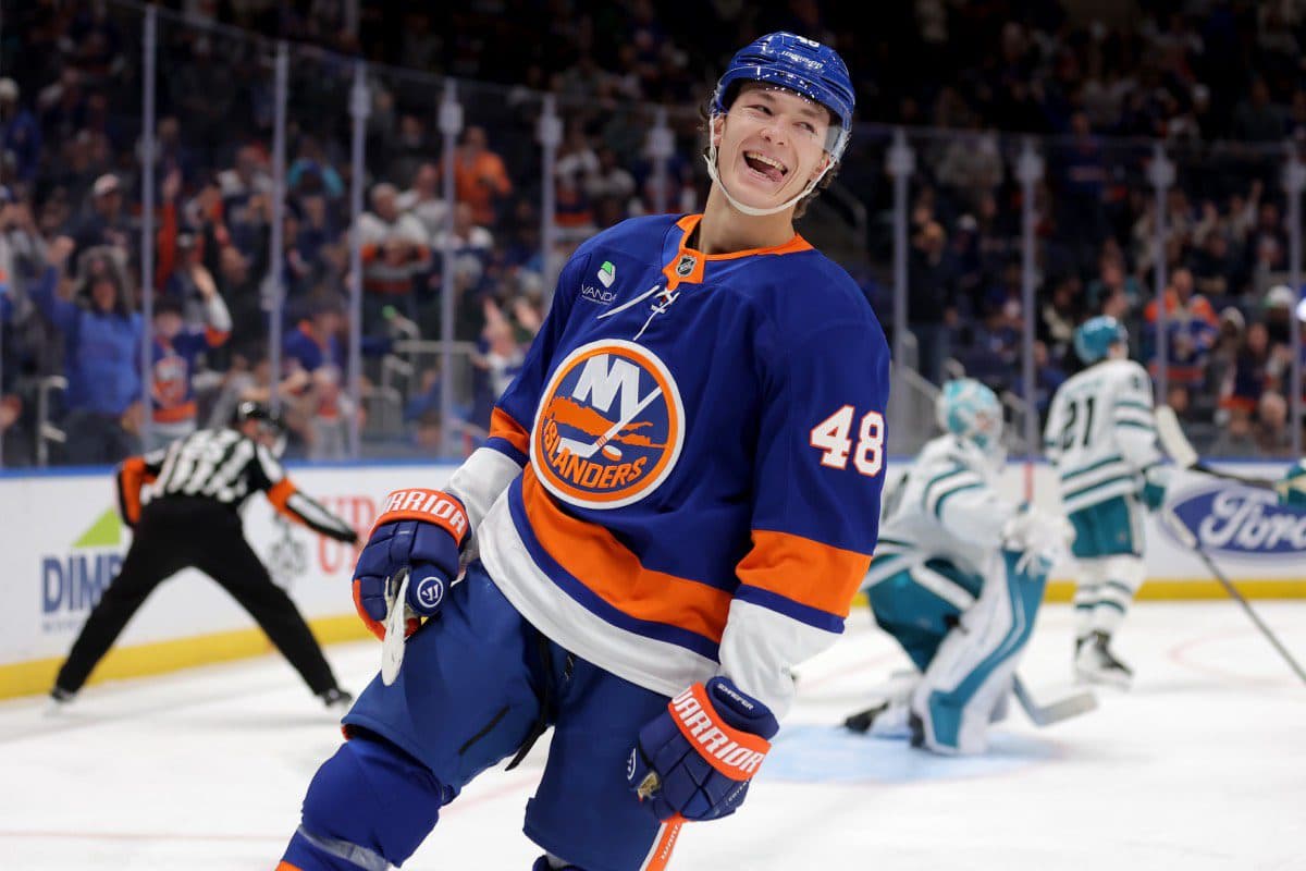 Matthew Schaefer has had a seamless transition to the NHL