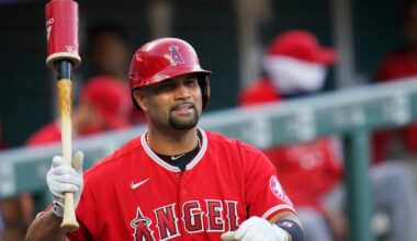 Albert Pujols has met with the Los Angeles Angels about their managerial opening