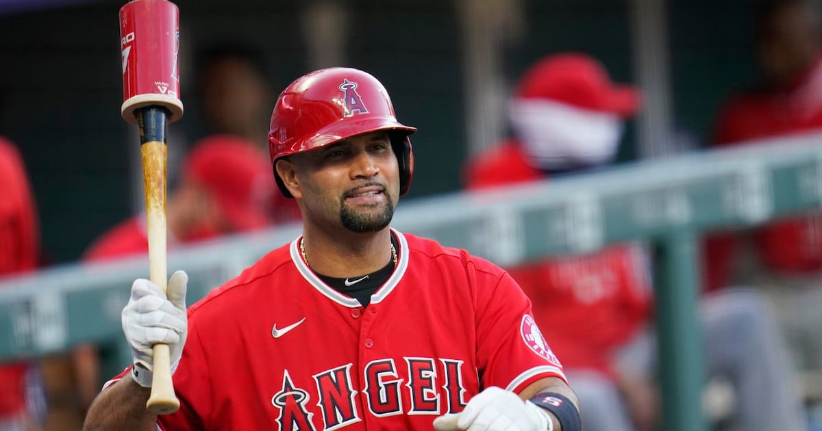 Albert Pujols has met with the Los Angeles Angels about their managerial opening