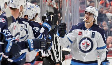 Mark Scheifele ties Winnipeg Jets record for career points in win over Philadelphia Flyers