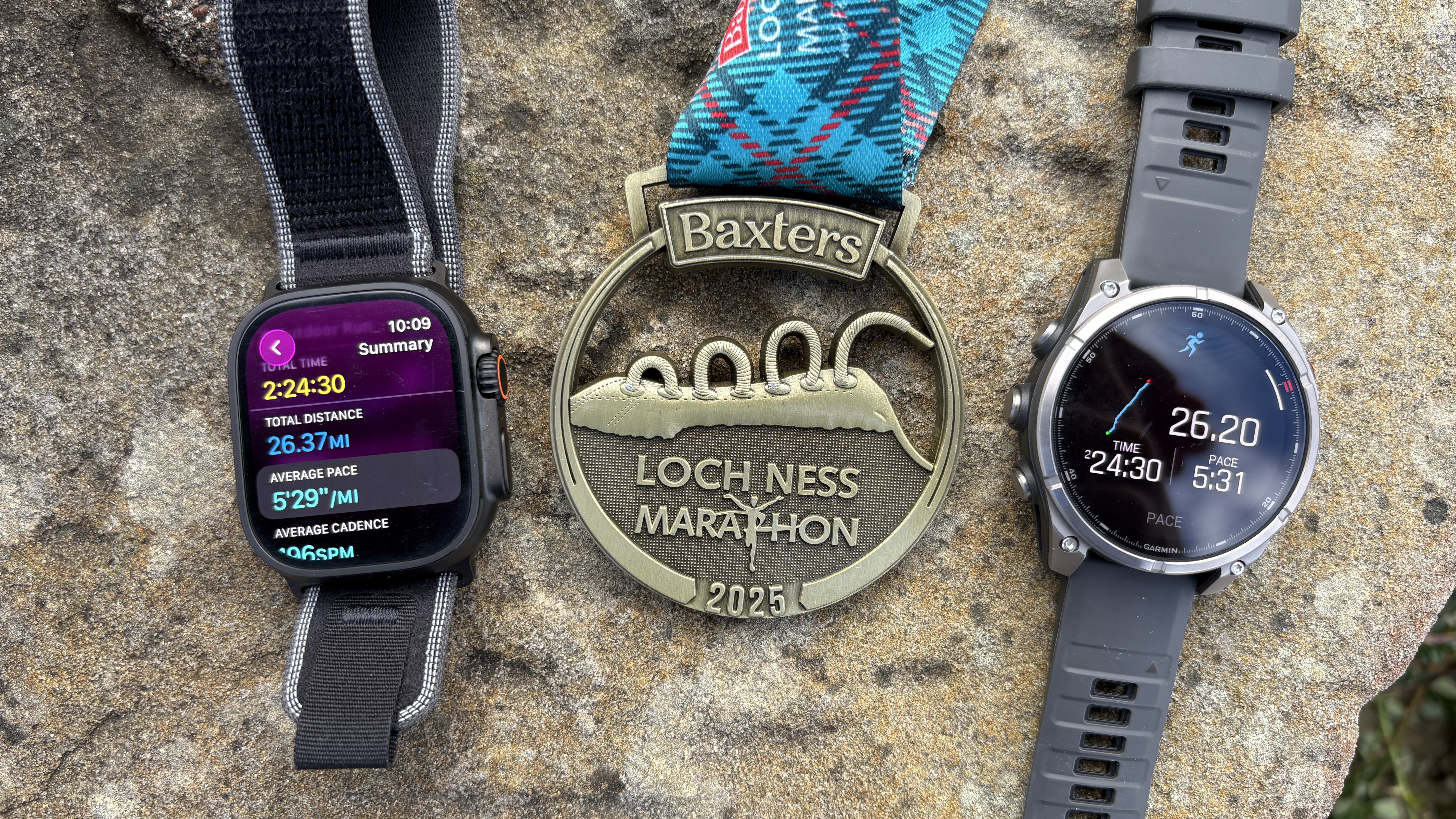 Apple Watch Ultra 3 and Garmin Fenix 8 Pro