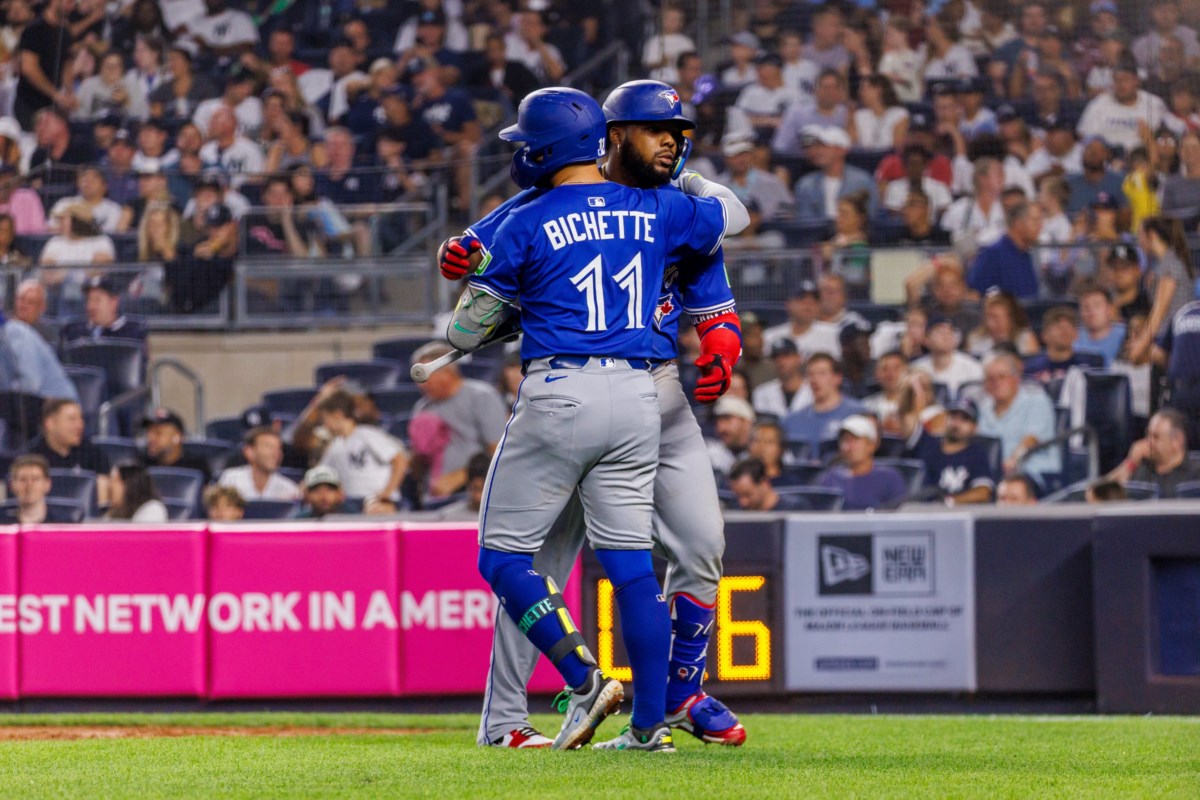 SportsCage MLB analyst Arash Madani believes Toronto Blue Jays’ star Bo Bichette will not play against New York Yankees in ALDS
