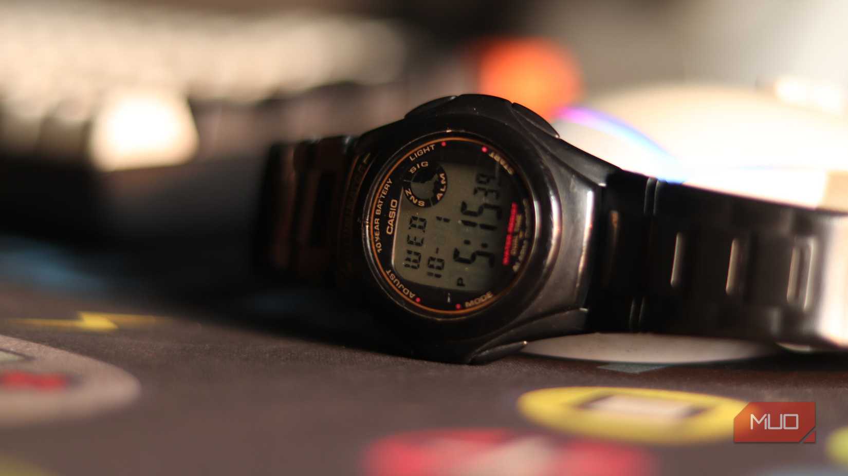 Casio F-200 front shot. 
