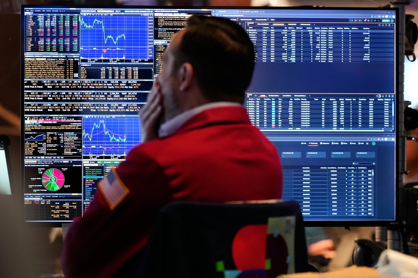 S&P/TSX composite up more than 100 points, U.S. stock markets mixed