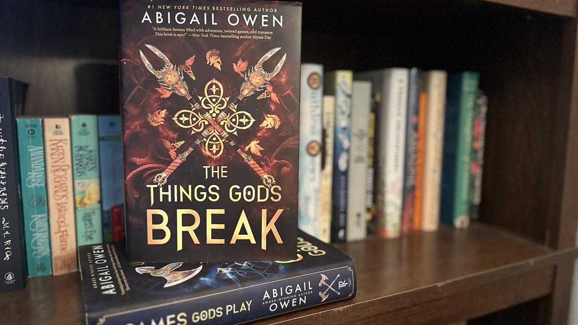 Looking for a new romantasy? Check out 'The Things Gods Break' by Abigail Owen.