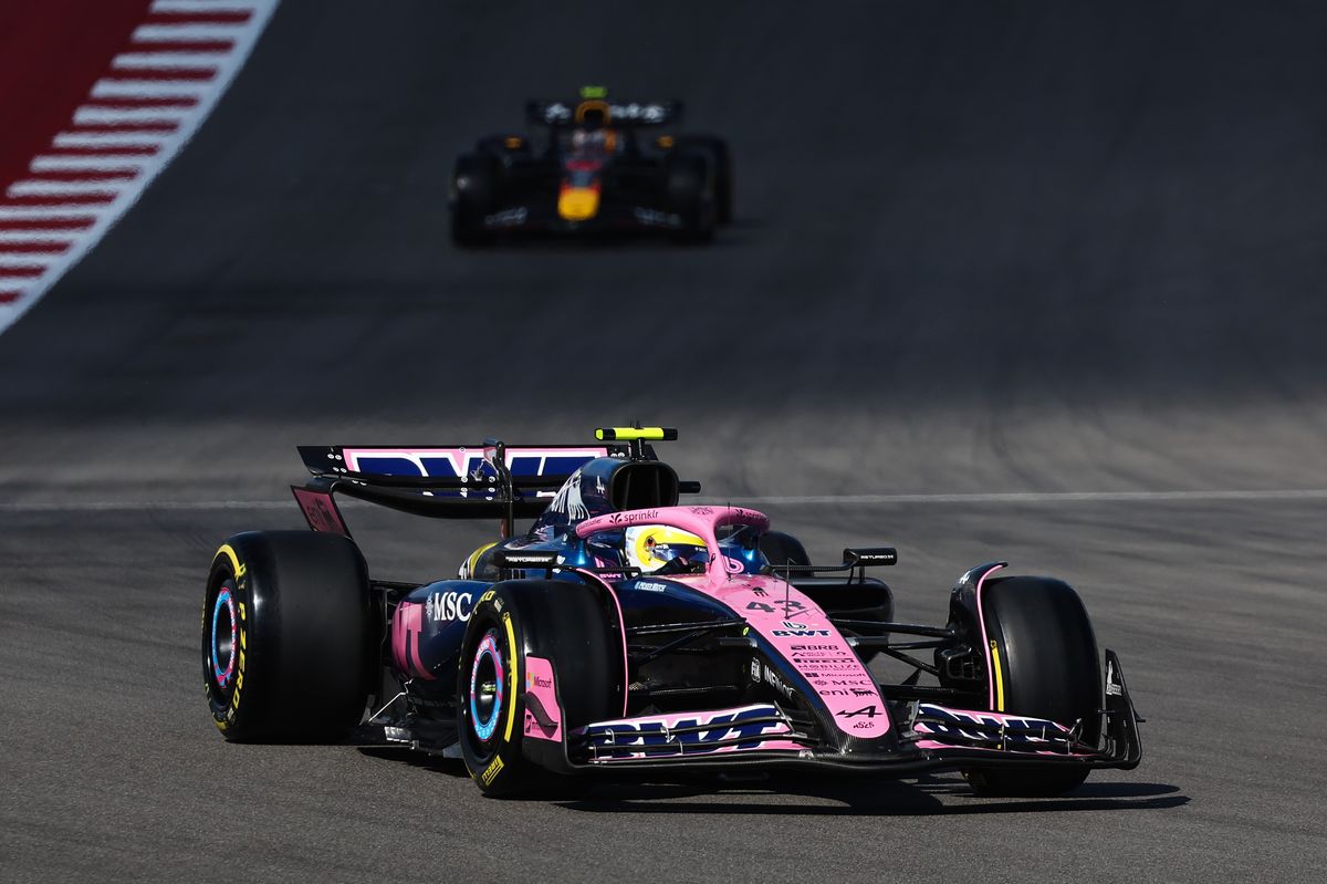 Franco Colapinto at the F1 Grand Prix of United States at Circuit of the Americas in Austin, Texas.
