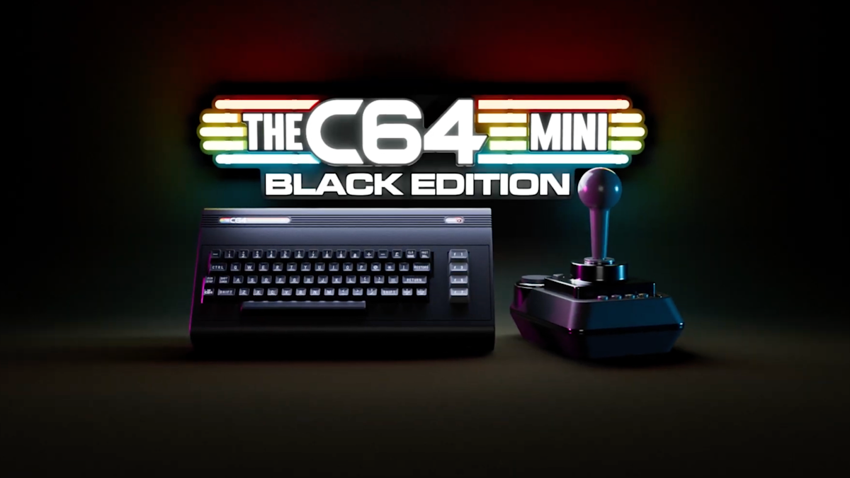 Relive the Commodore 64's glory days with a slimmer, blacked-out remake