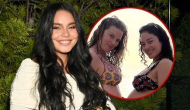 Vanessa Hudgens Shows Off Baby Bump in Bikini