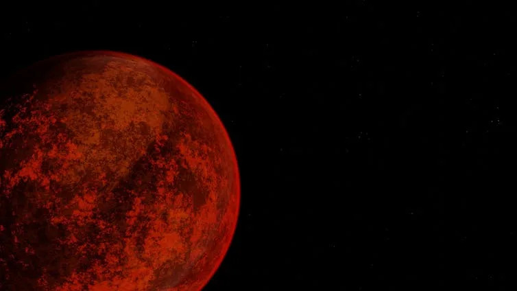 Illustration of the exoplanet Kepler-78b