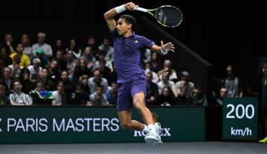 Felix Auger-Aliassime holds a 44-21 record on the season, according to the Infosys ATP Win/Loss Index.