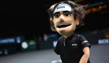 Taylor Fritz gets off to a winning start Tuesday at the Rolex Paris Masters.