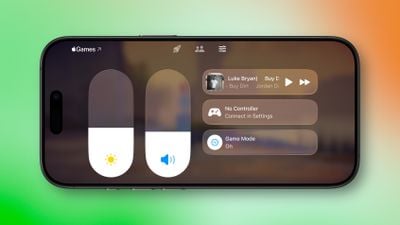 game mode overlay ios