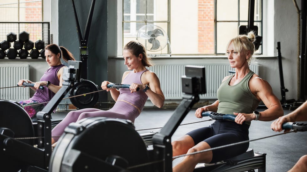 average 500m rowing time