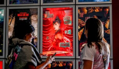 Swifties flock to movie theaters for ‘Taylor Swift: The Official Release Party of a Showgirl’