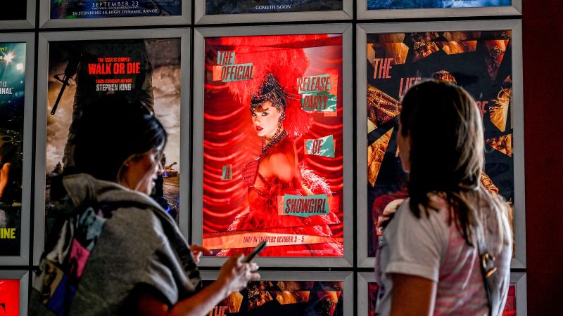 Swifties flock to movie theaters for ‘Taylor Swift: The Official Release Party of a Showgirl’