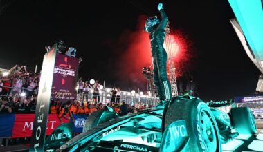 Singapore Grand Prix: George Russell tops podium as McLaren seals constructors’ championship