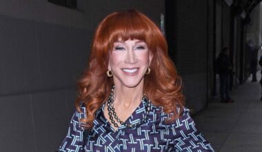 Kathy Griffin Steps Out with Her ‘New Face’ After Sharing Painful Details of Third Facelift | Kathy Griffin | Celebrity News and Gossip | Entertainment, Photos and Videos
