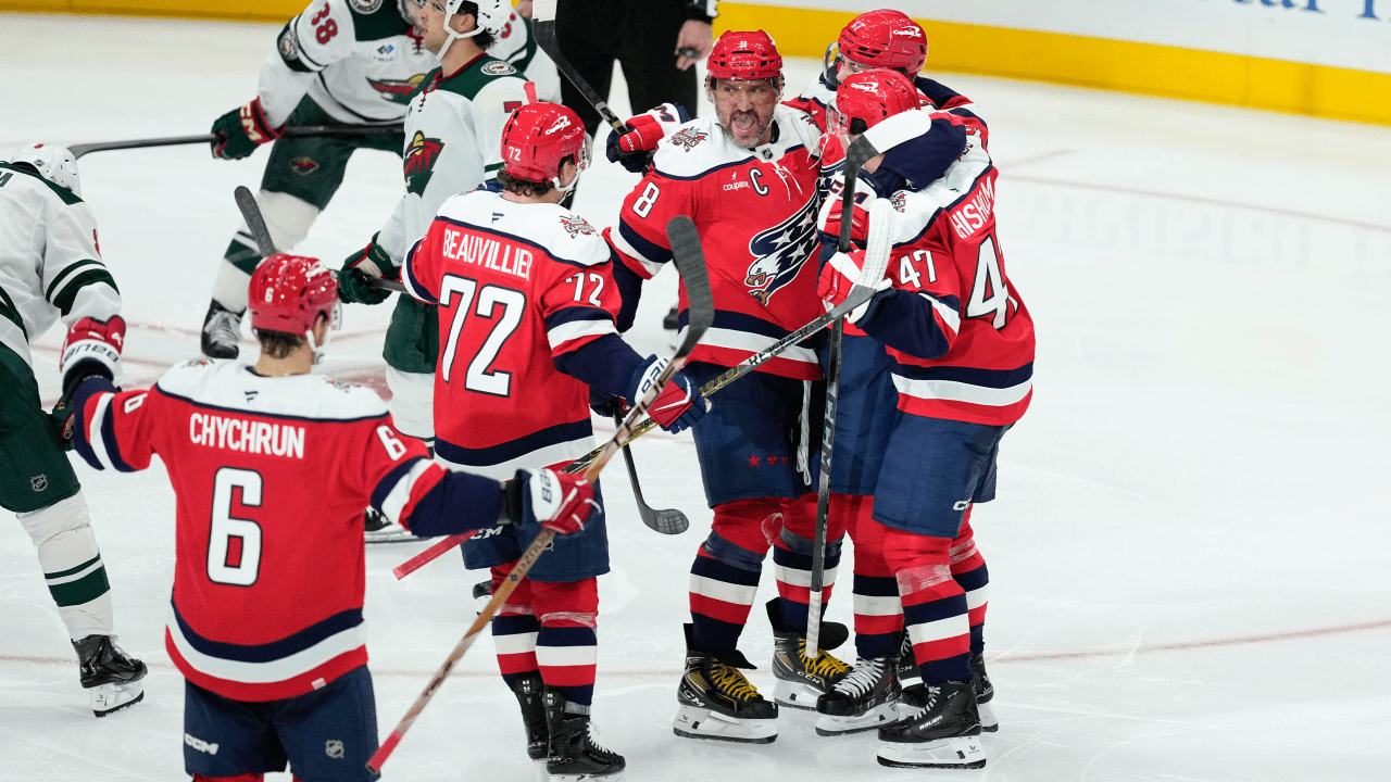 Ovechkin closes in on 900 career goals with 1st of season