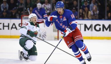 NHL On Tap: Rangers seek to end home drought against Wild