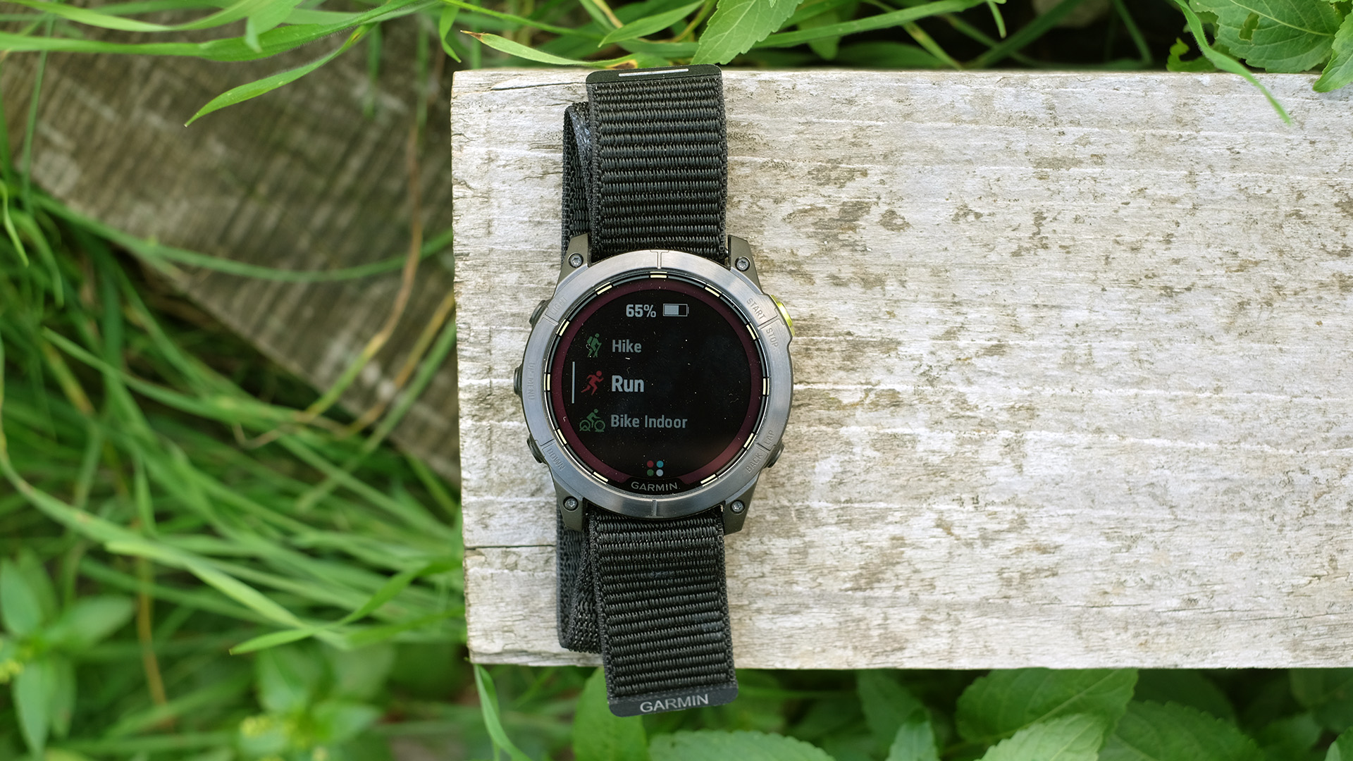 Garmin Enduro 2 being tested by Live Science contributor Andrew Williams