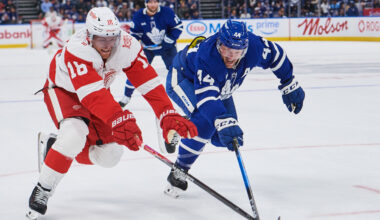 Easton Cowan looking like fast fit on Maple Leafs’ top line